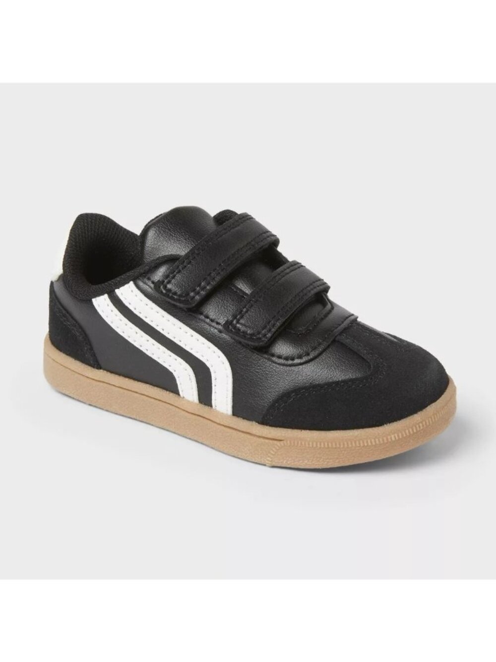NEW Cat & Jack Toddler Dakota Retro Court Sneakers - Black